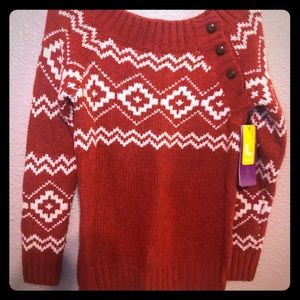 LOLE Red Ski Sweater